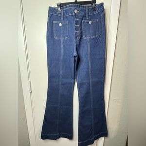 NWT - Chic Indigo Flare Jeans for Women